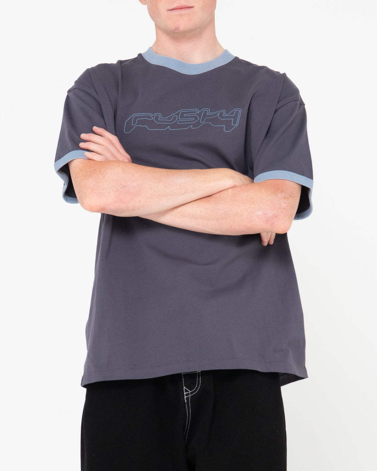 Cypher Graphic Ringer Tee