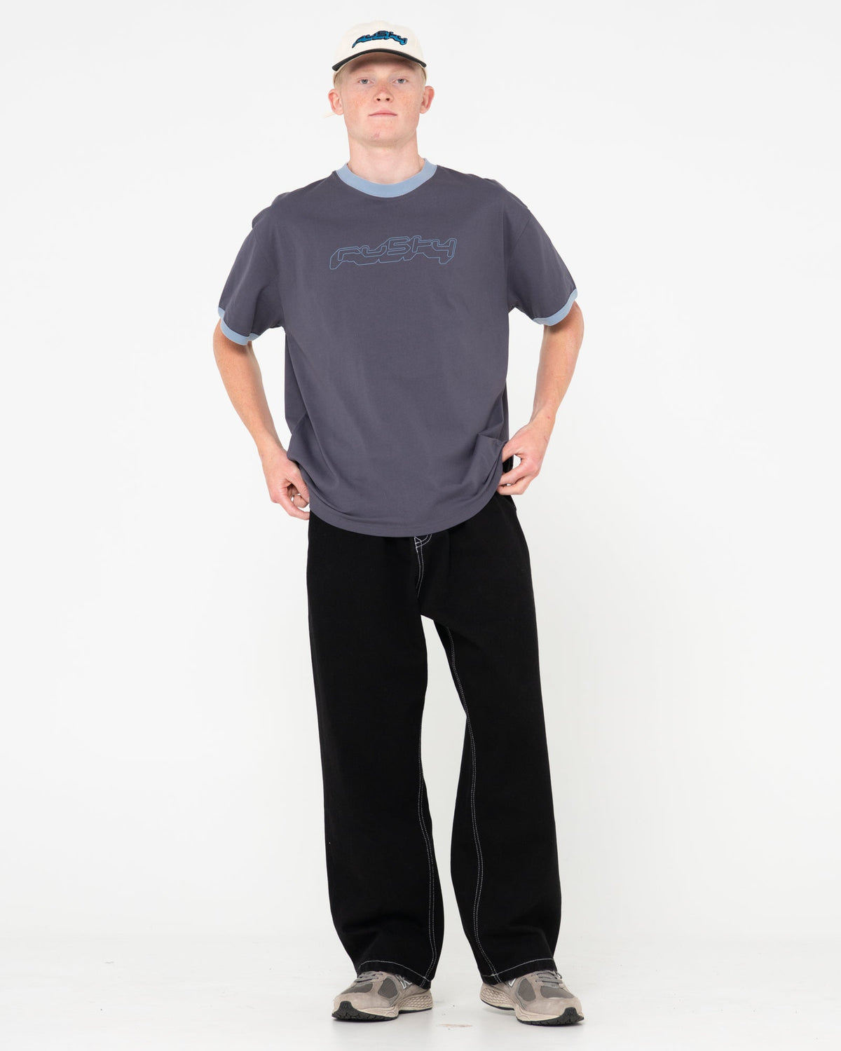 Cypher Graphic Ringer Tee