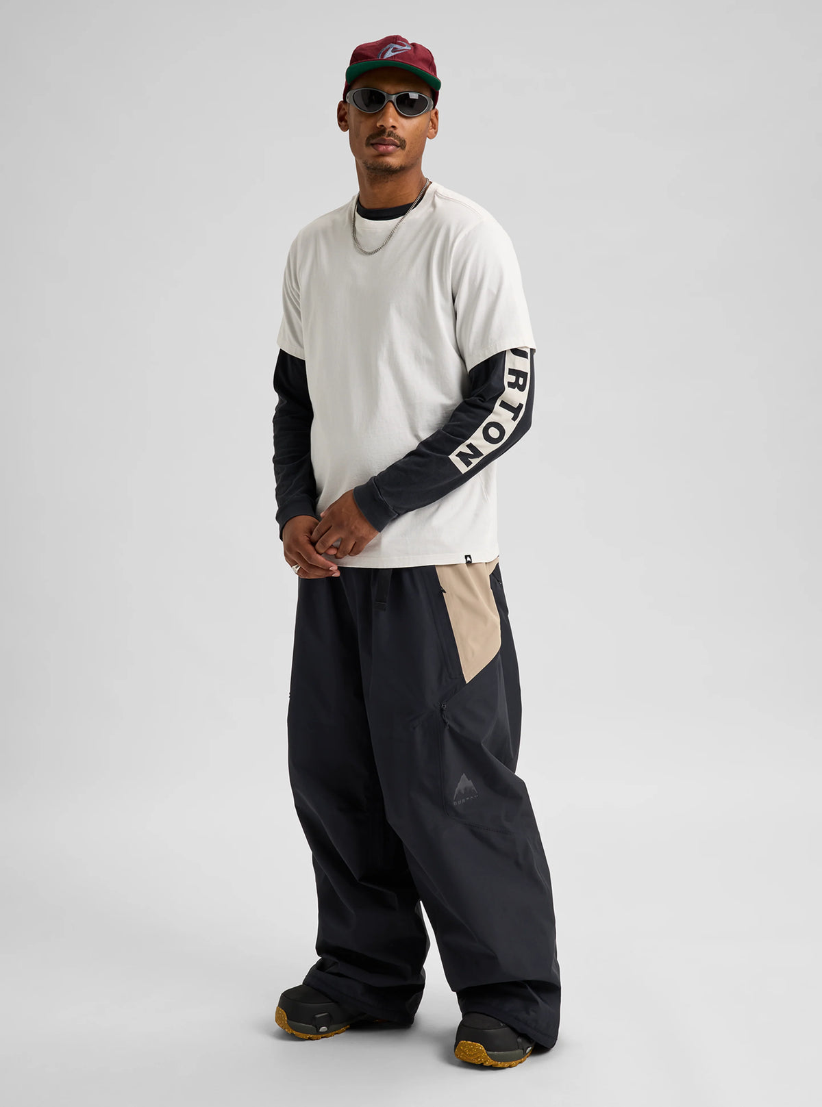 Futuretrust 3L Pants True Black / Summit Taupe - Image 21