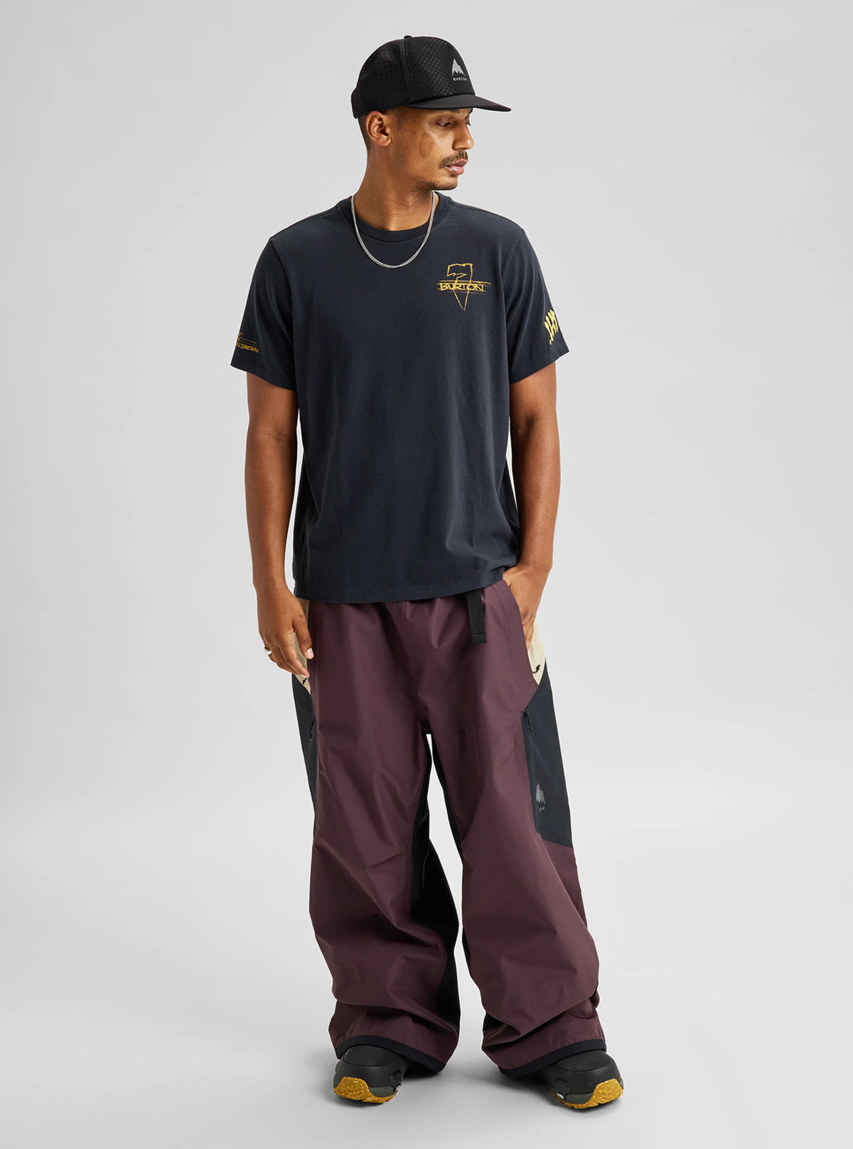 Futuretrust 3L Pants Bear Hug Brown / True Black / Summit Taupe - Image 9