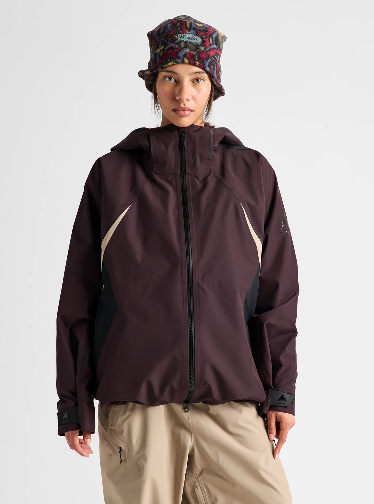 Futuretrust 3L Jacket Bear Hug Brown / True Black / Summit Taupe - Image 3