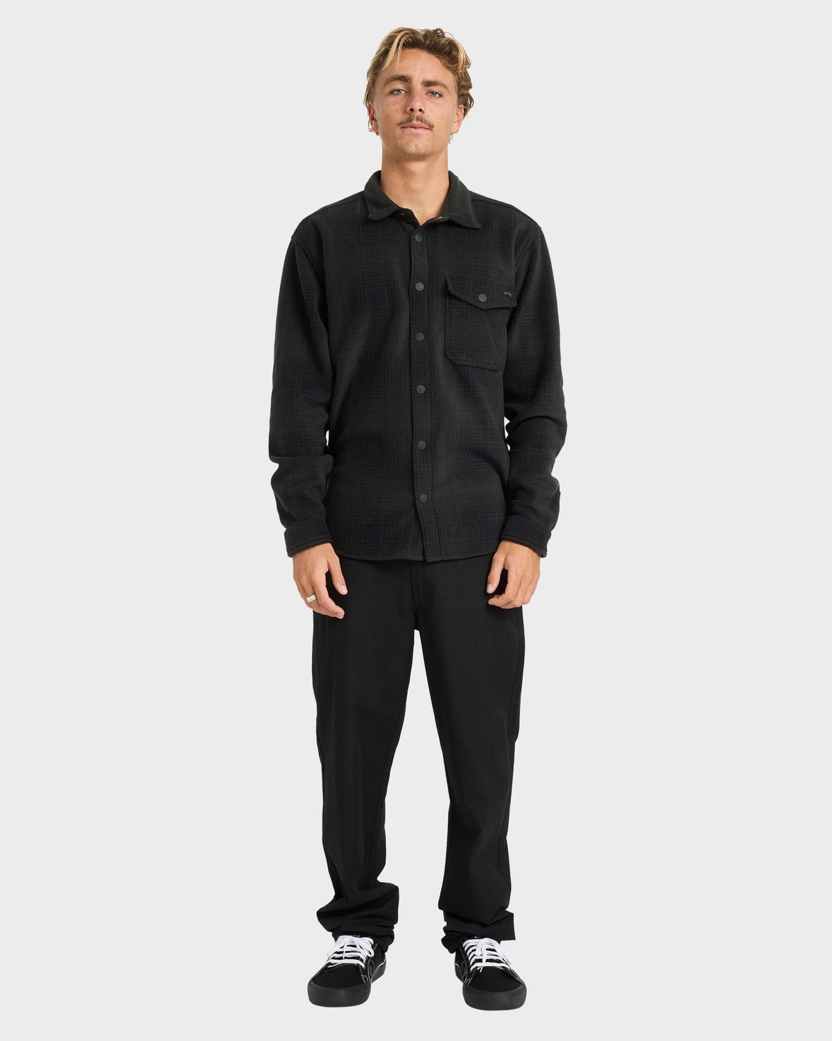 Mens Furnace Long Sleeve Flannel Shirt