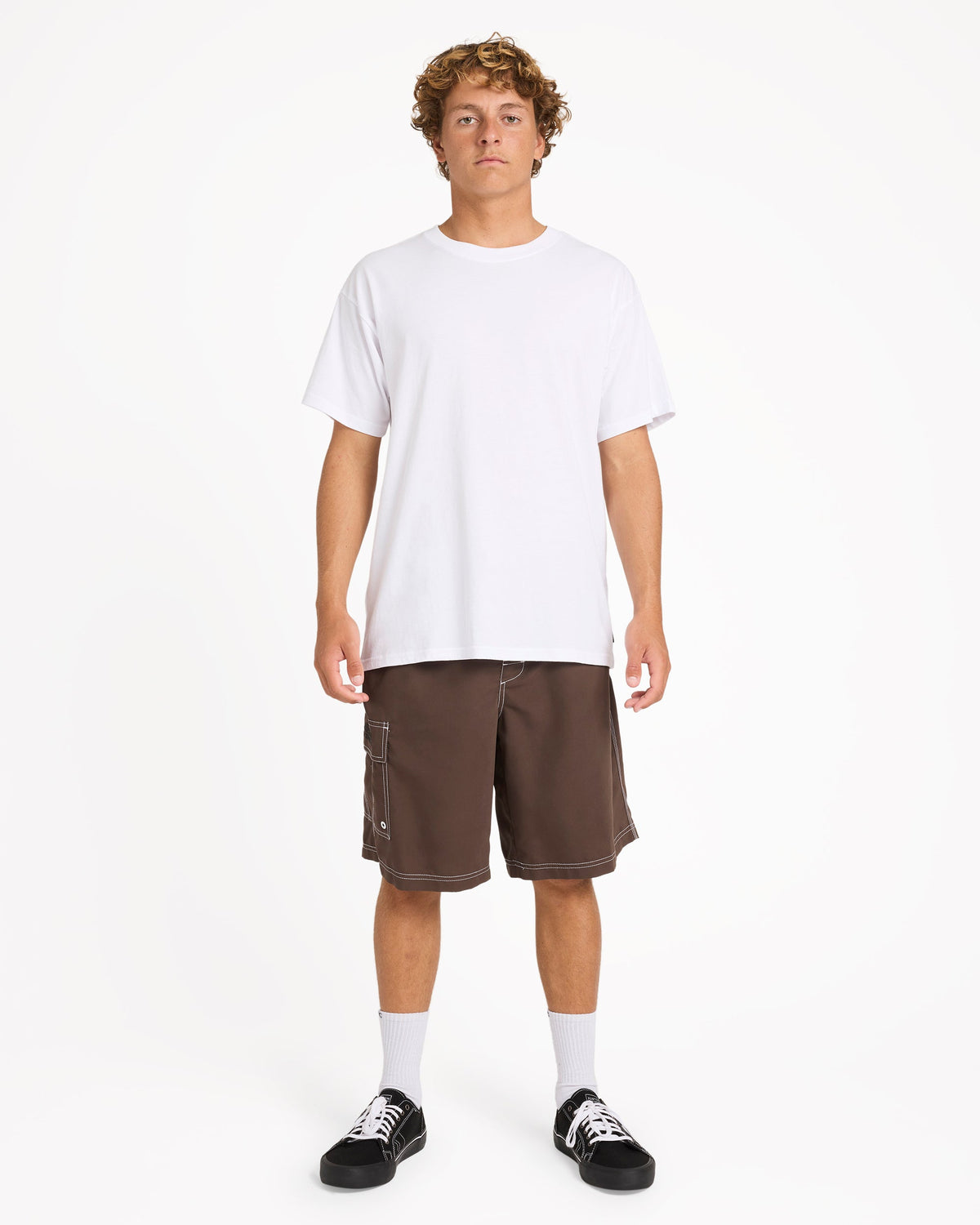 Mens Throw On 21" Boardshorts