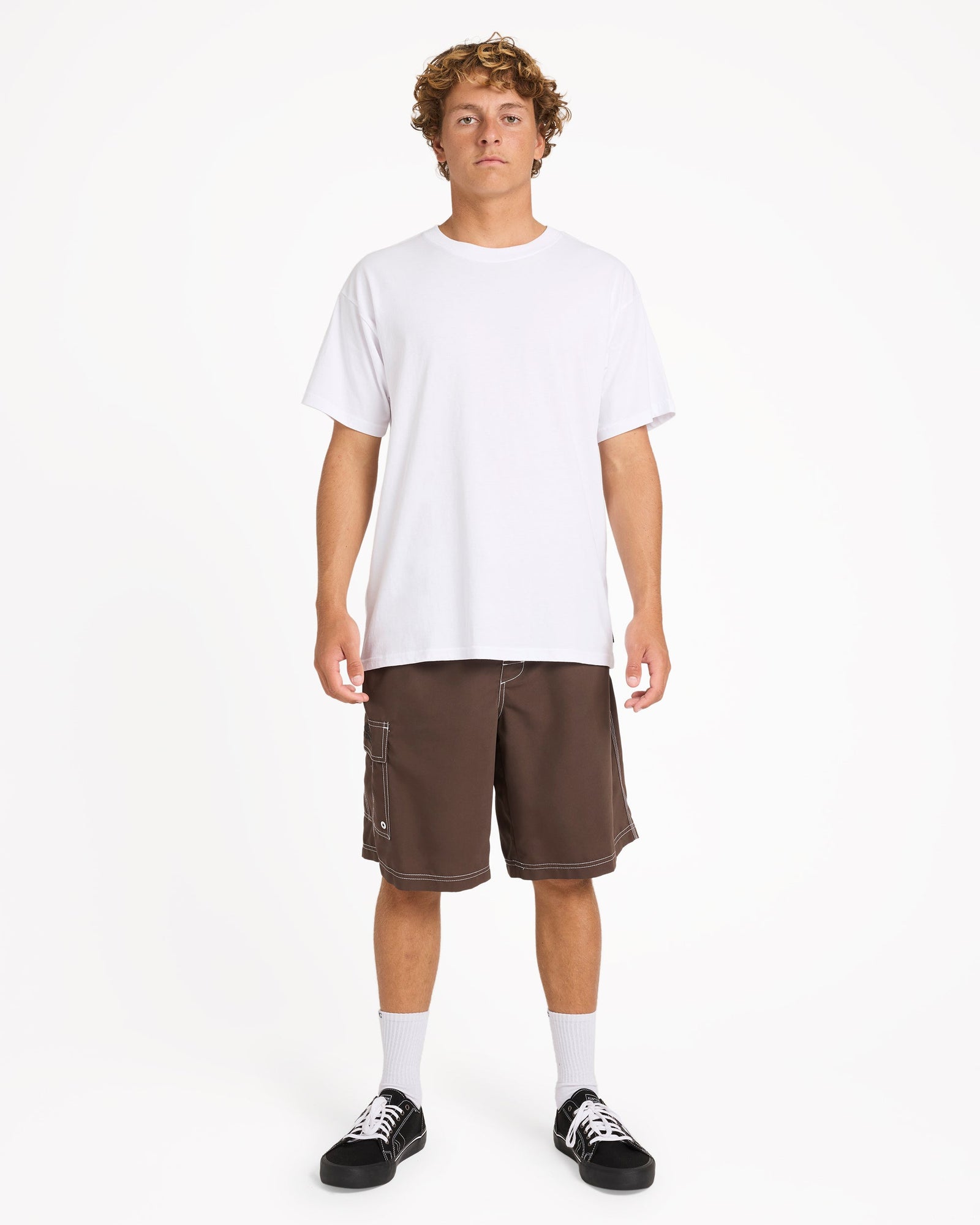 Mens Throw On 21" Boardshorts