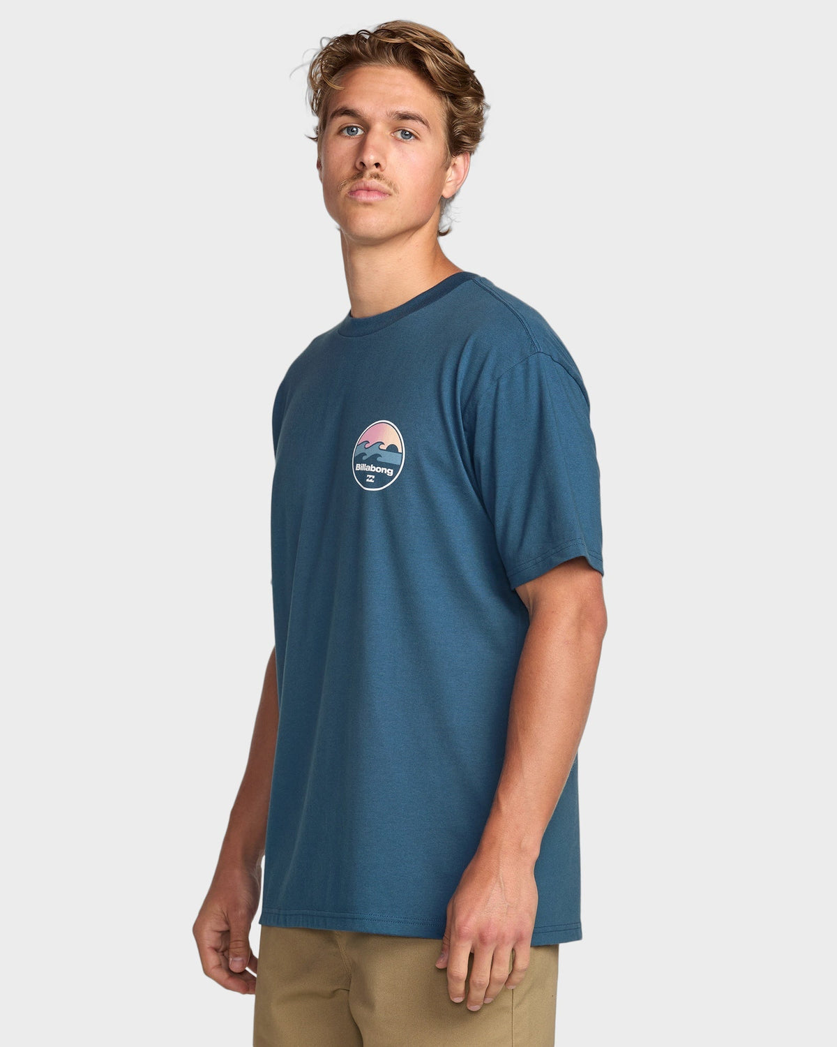 Mens Runner T Shirt Deep Blue - Image 3