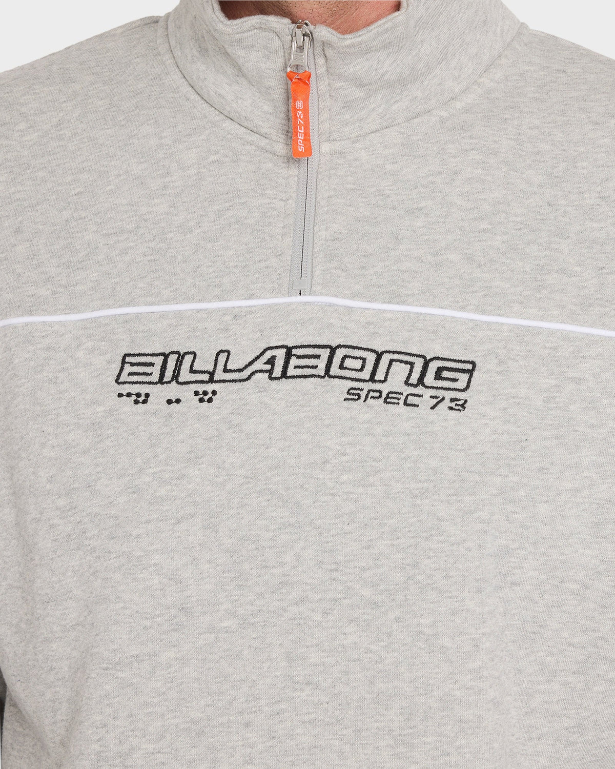 Mens Spec 73 Quarter Zip Fleece Pullover
