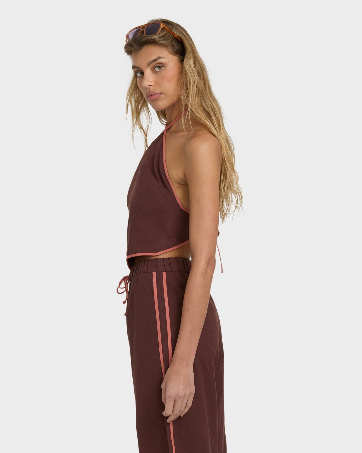 Womens Coastal Crush Halter Top