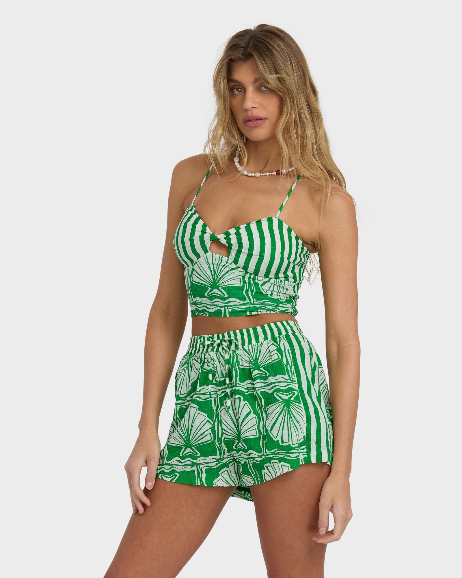 Womens Sea Shell Shorts