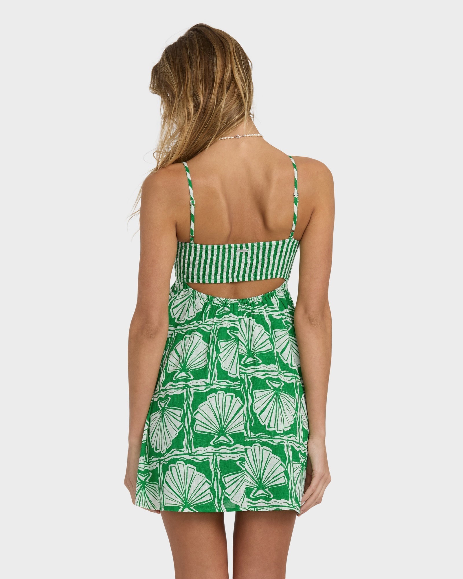 Womens Sea Shell Mini Dress
