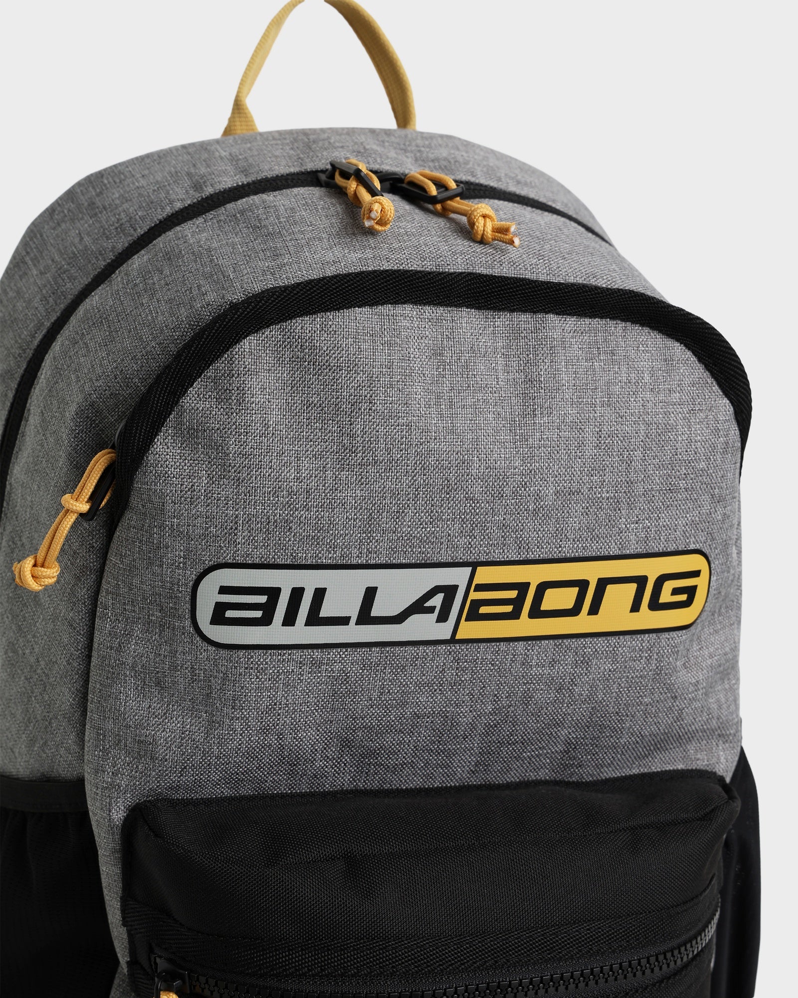 Mens Scallop Back Pack Heather Grey / Black - Image 3