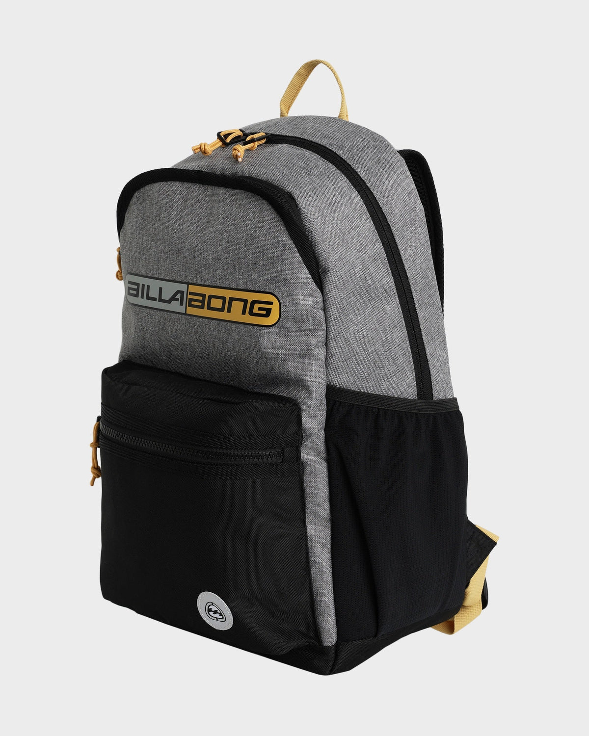 Mens Scallop Back Pack Heather Grey / Black - Image 5