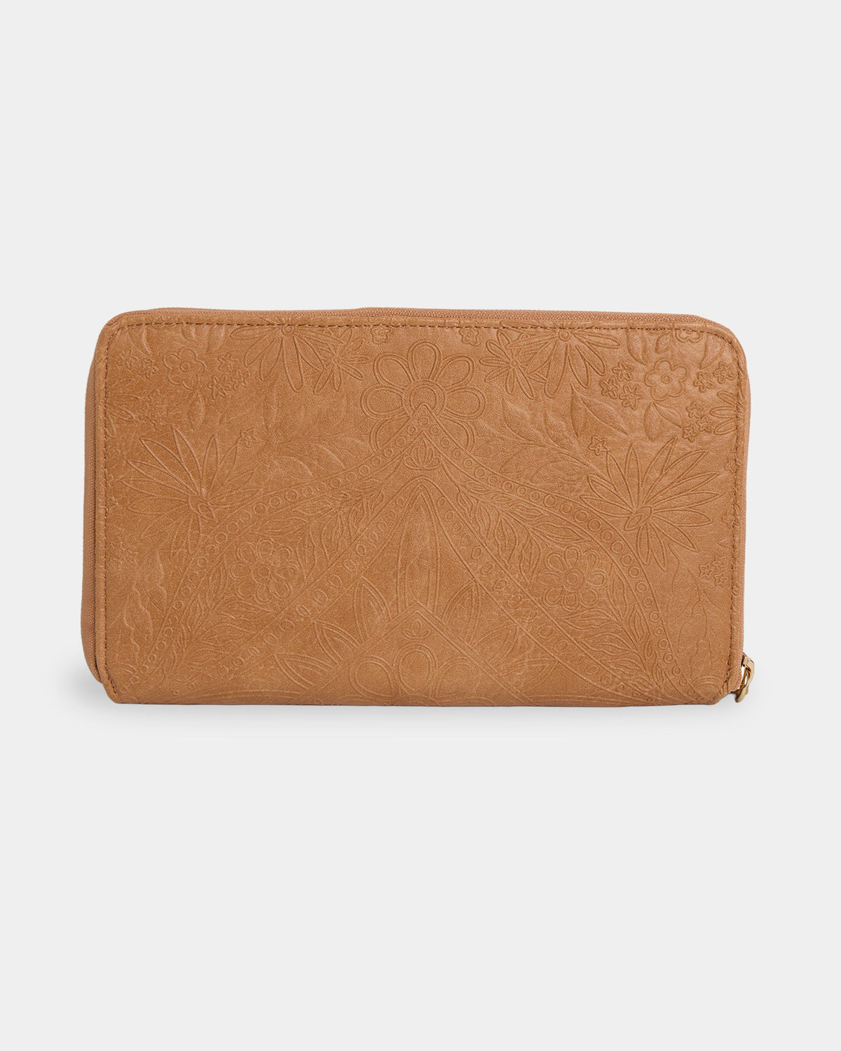 Womens Travel Wallet Tan - Image 4