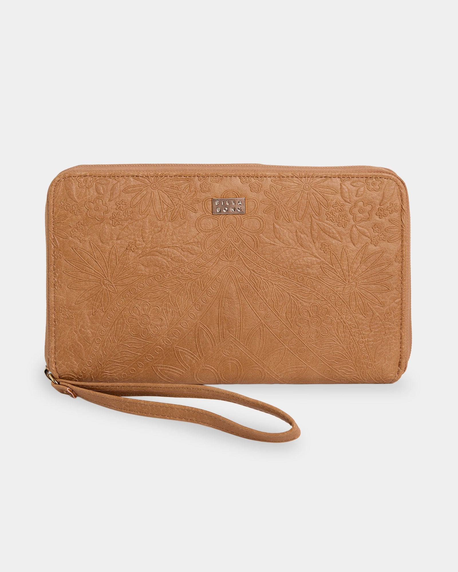 Womens Travel Wallet Tan - Image 1