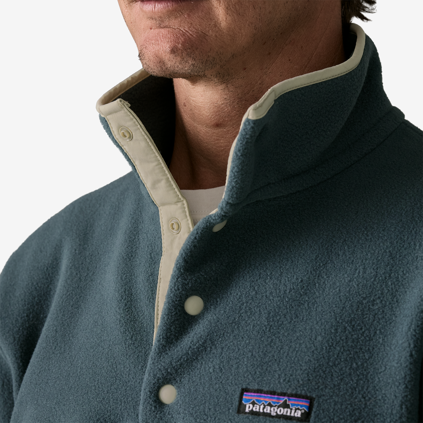 Men's Lightweight Synchilla Snap-T Pullover Summit Blue - Image 11