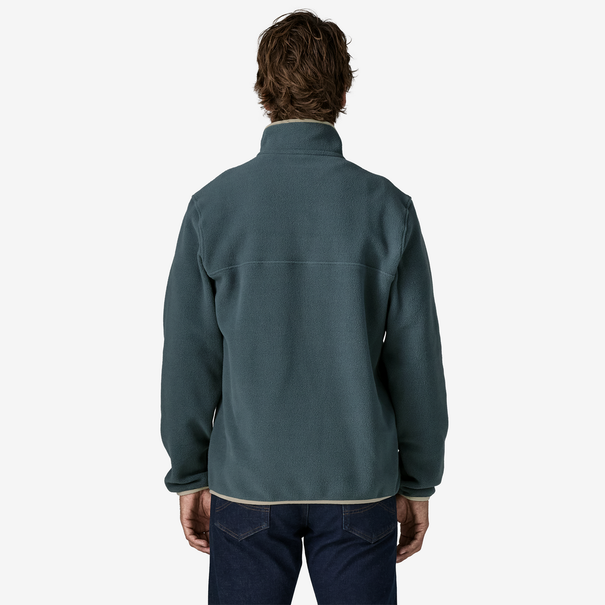 Men's Lightweight Synchilla Snap-T Pullover Summit Blue - Image 9