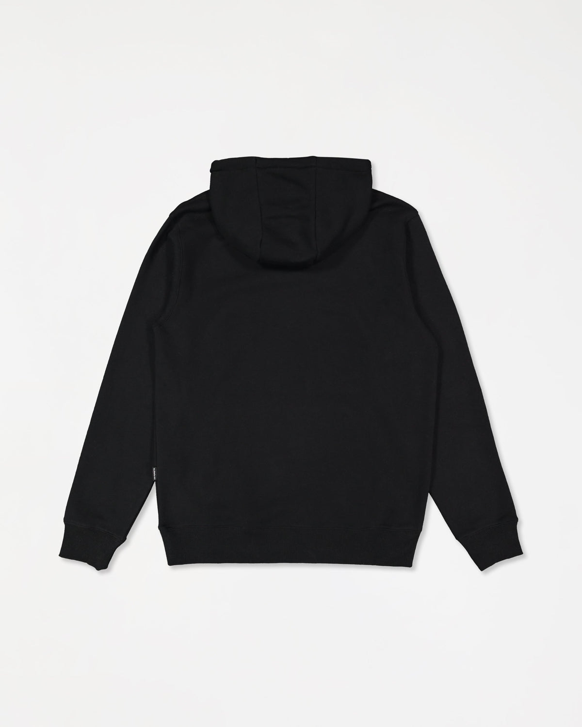 Mens Comp Logo Hooded Jumper Black - Image 7