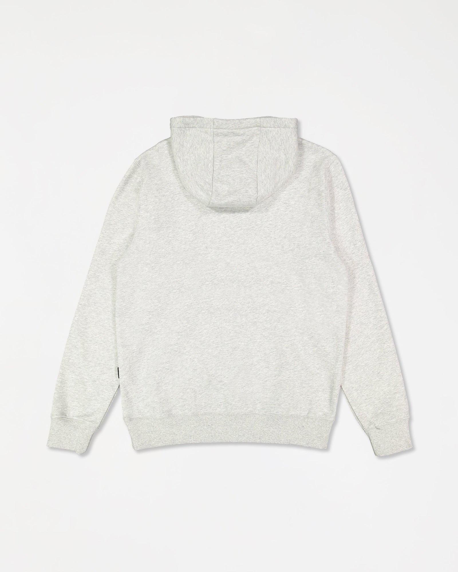 Mens Comp Logo Hooded Jumper Light Grey Heather - Image 21