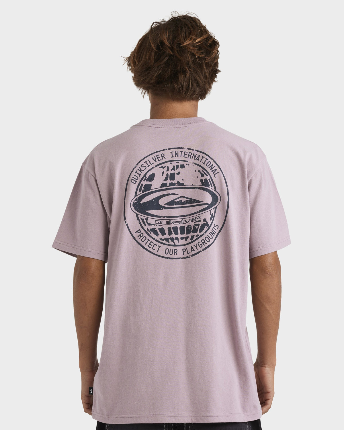 Mens Quik Intl T Shirt Elderberry - Image 2