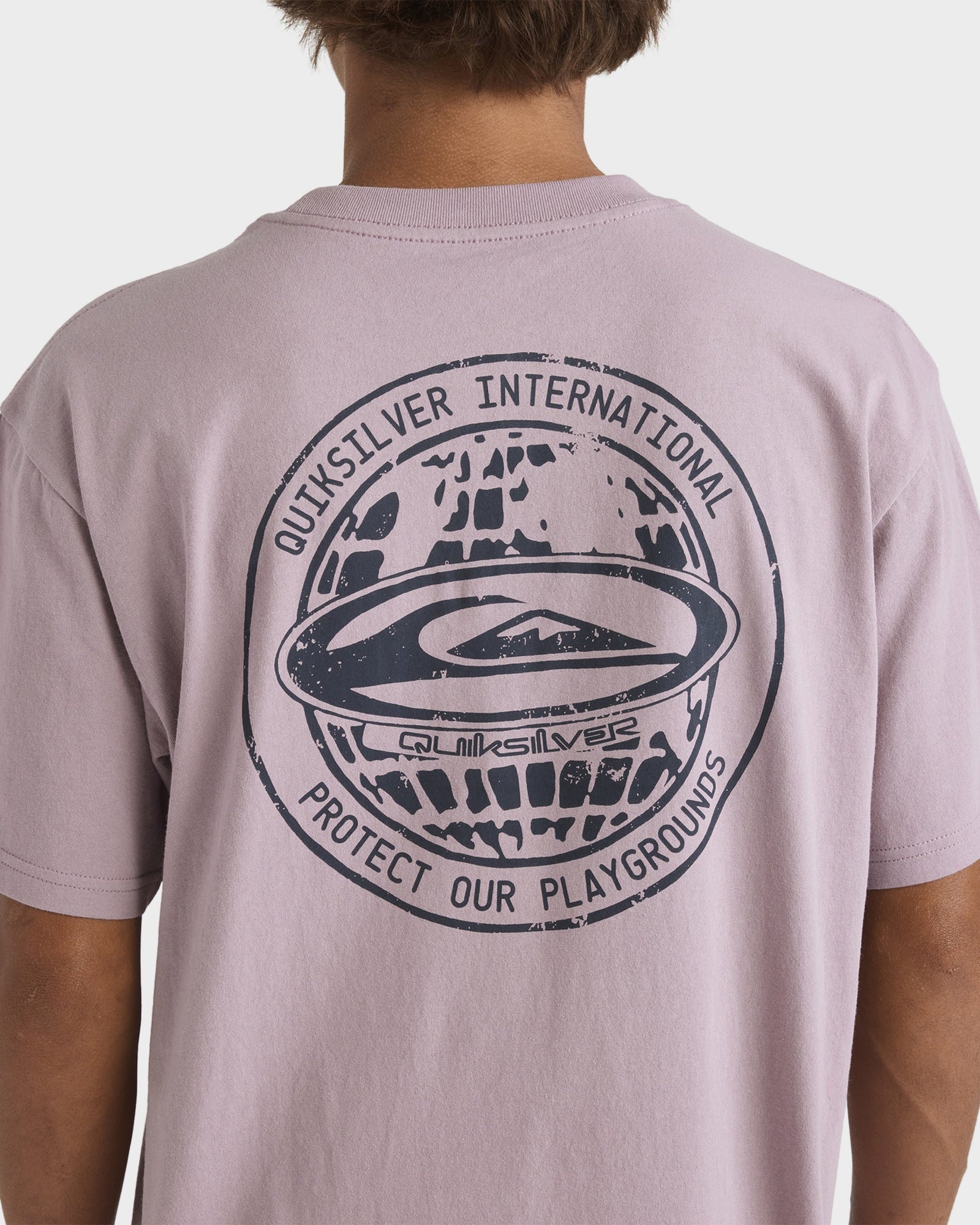 Mens Quik Intl T Shirt Elderberry - Image 4