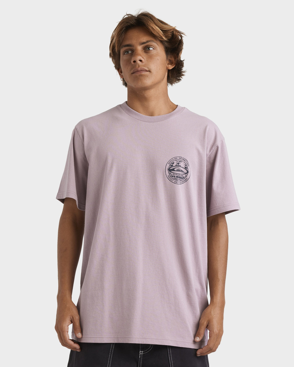 Mens Quik Intl T Shirt Elderberry - Image 1