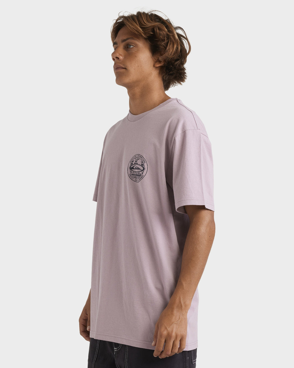 Mens Quik Intl T Shirt Elderberry - Image 3