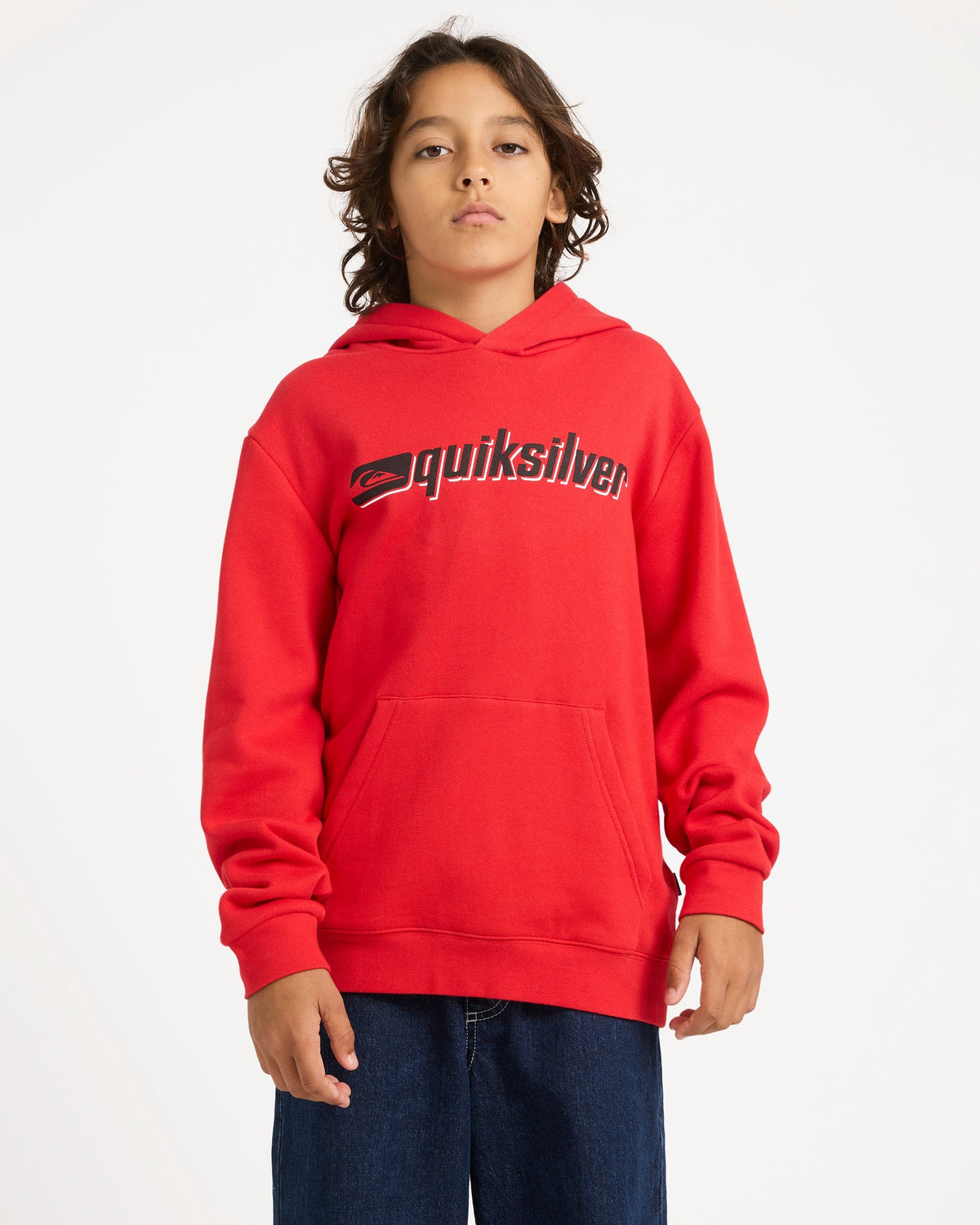 Kids Reflex Pullover Hooded Jumper Salsa - Image 1