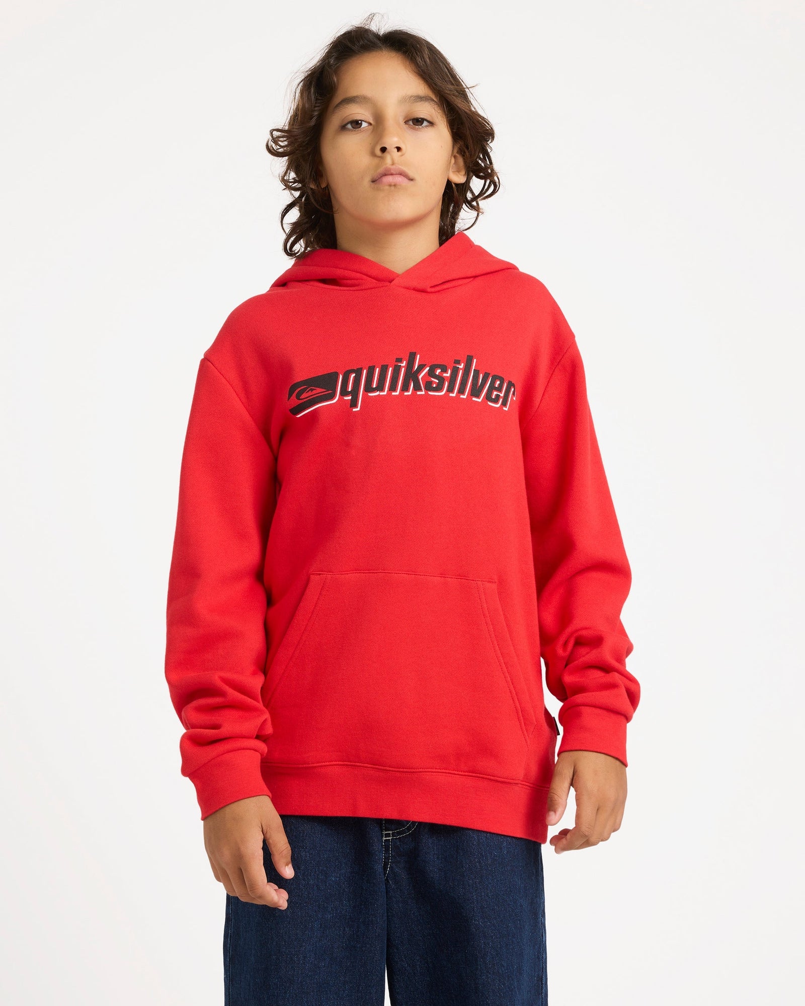 Kids Reflex Pullover Hooded Jumper Salsa - Image 1