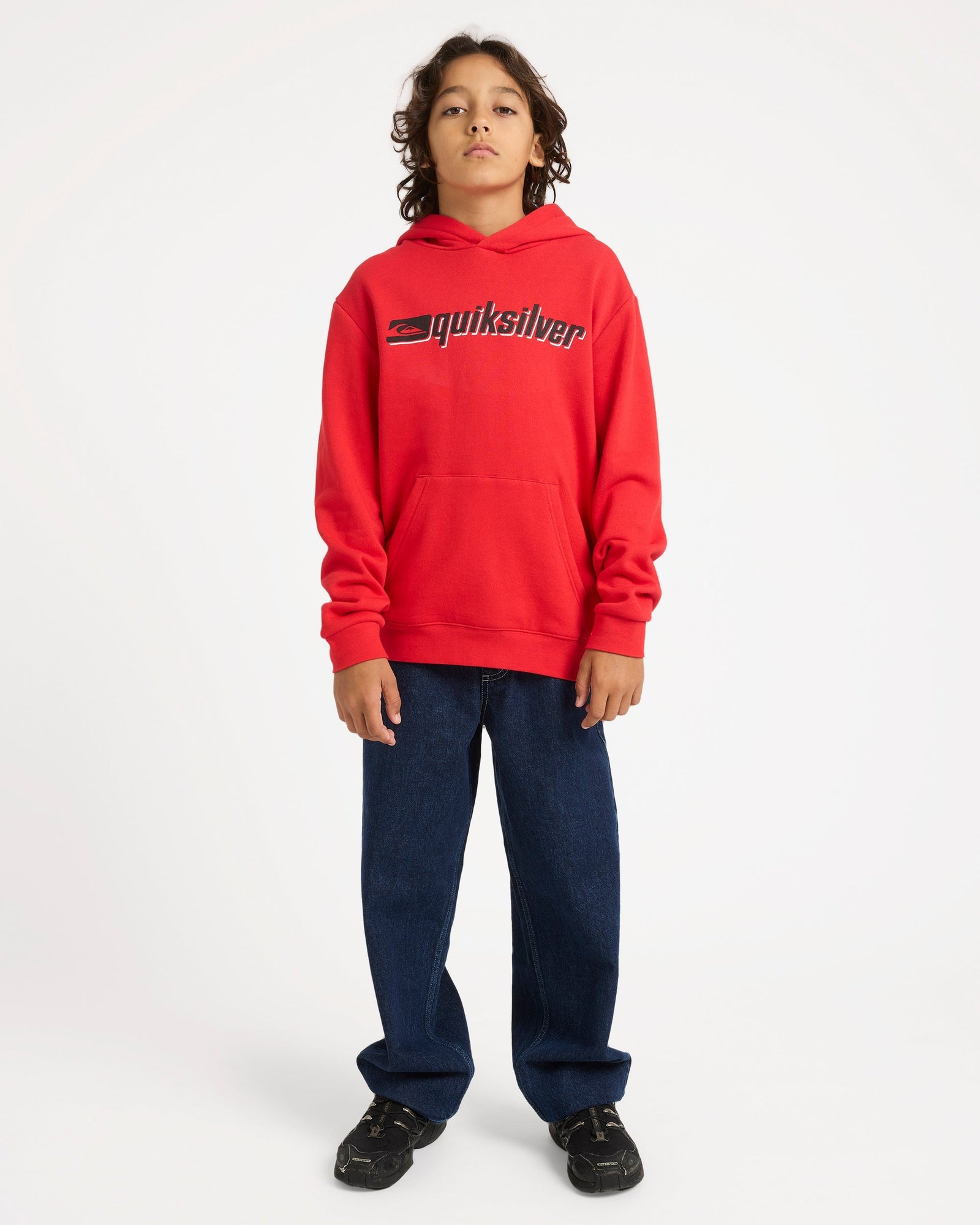 Kids Reflex Pullover Hooded Jumper Salsa - Image 5