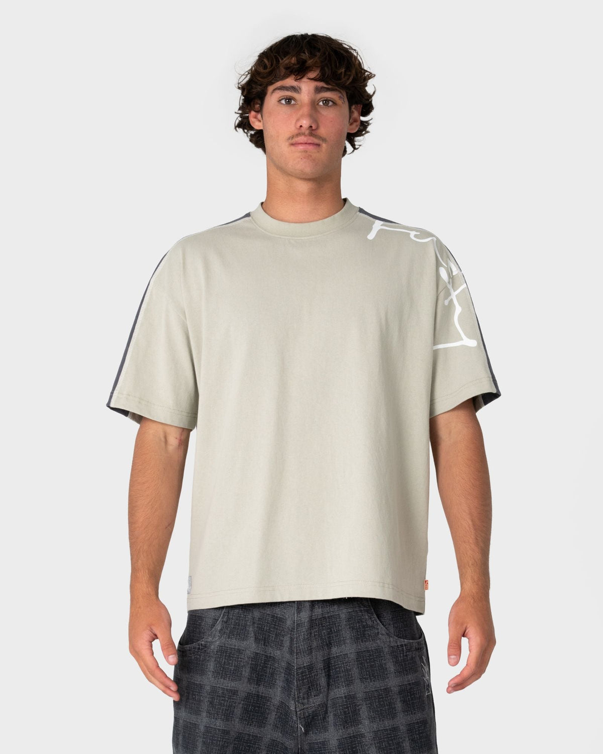 Mens Lost It T Shirt White 2 - Image 7