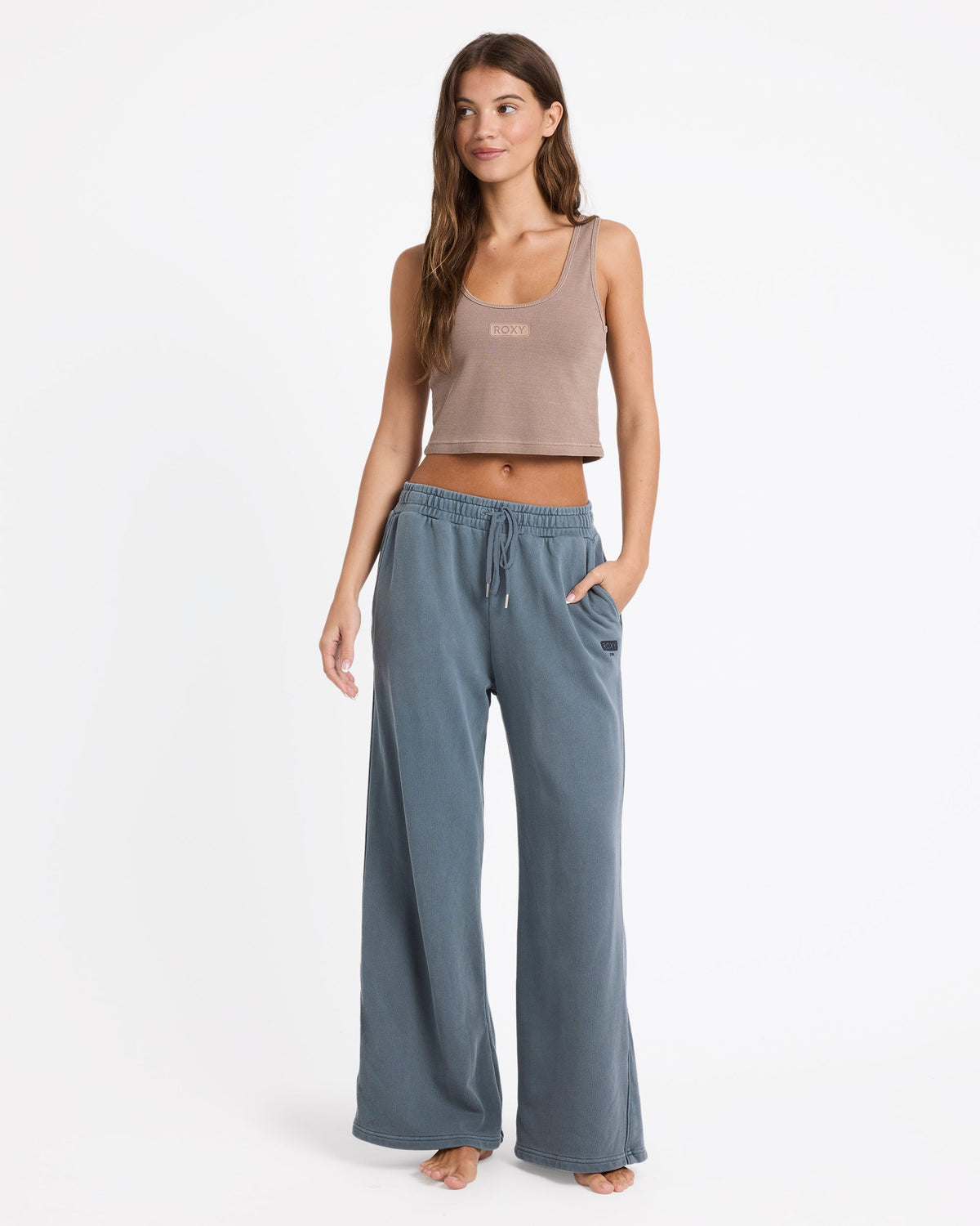 Womens Heading Out Casual Pant Dark Slate - Image 2