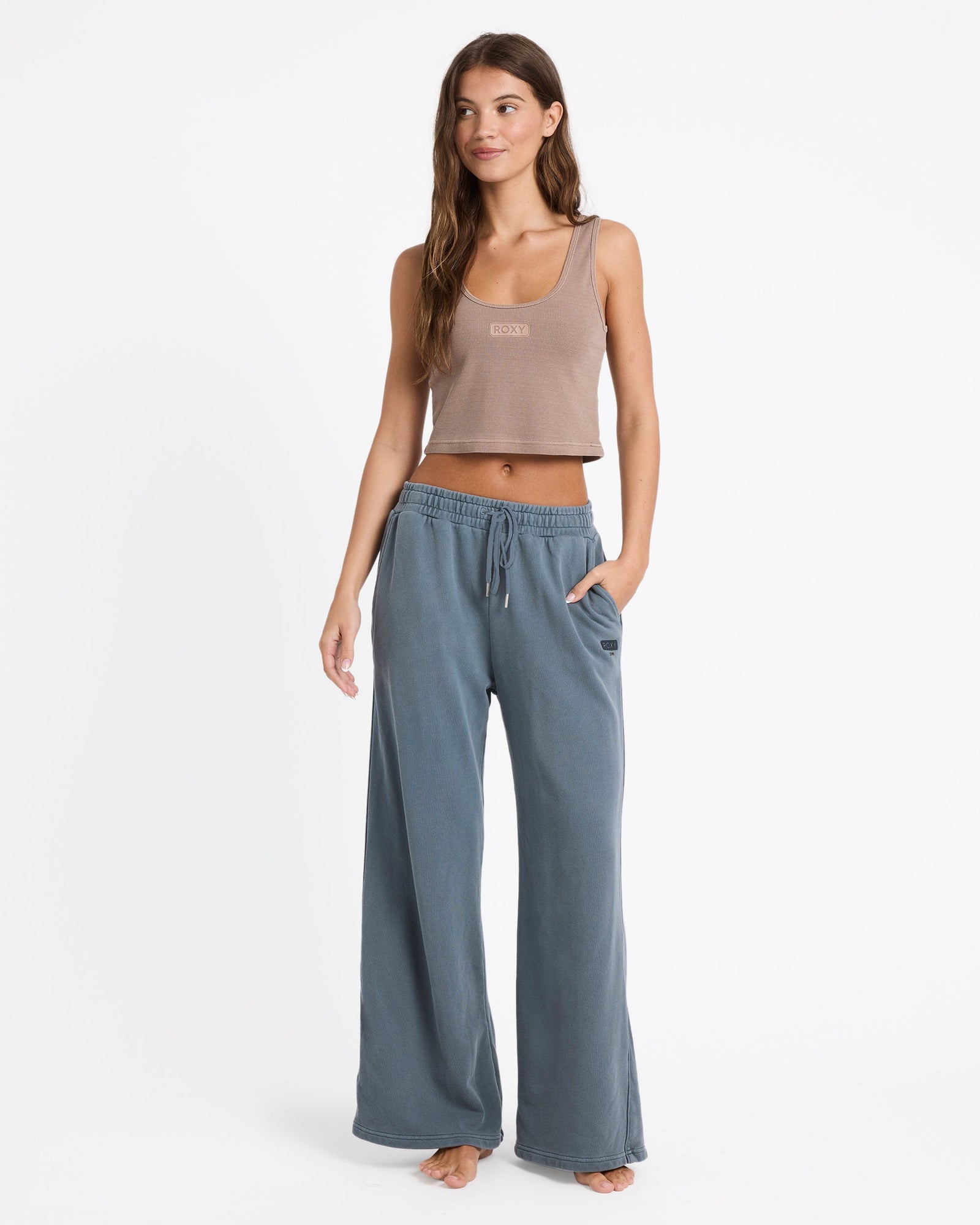 Womens Heading Out Casual Pant Dark Slate - Image 2