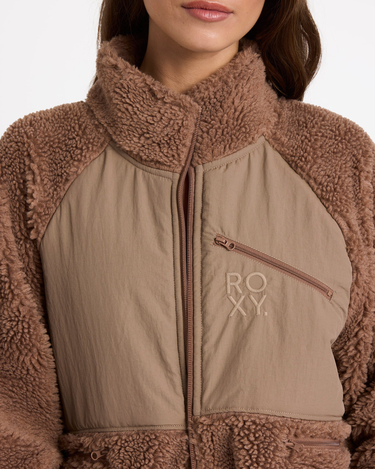 Womens At Dusk Casual Jacket Mocha - Image 5