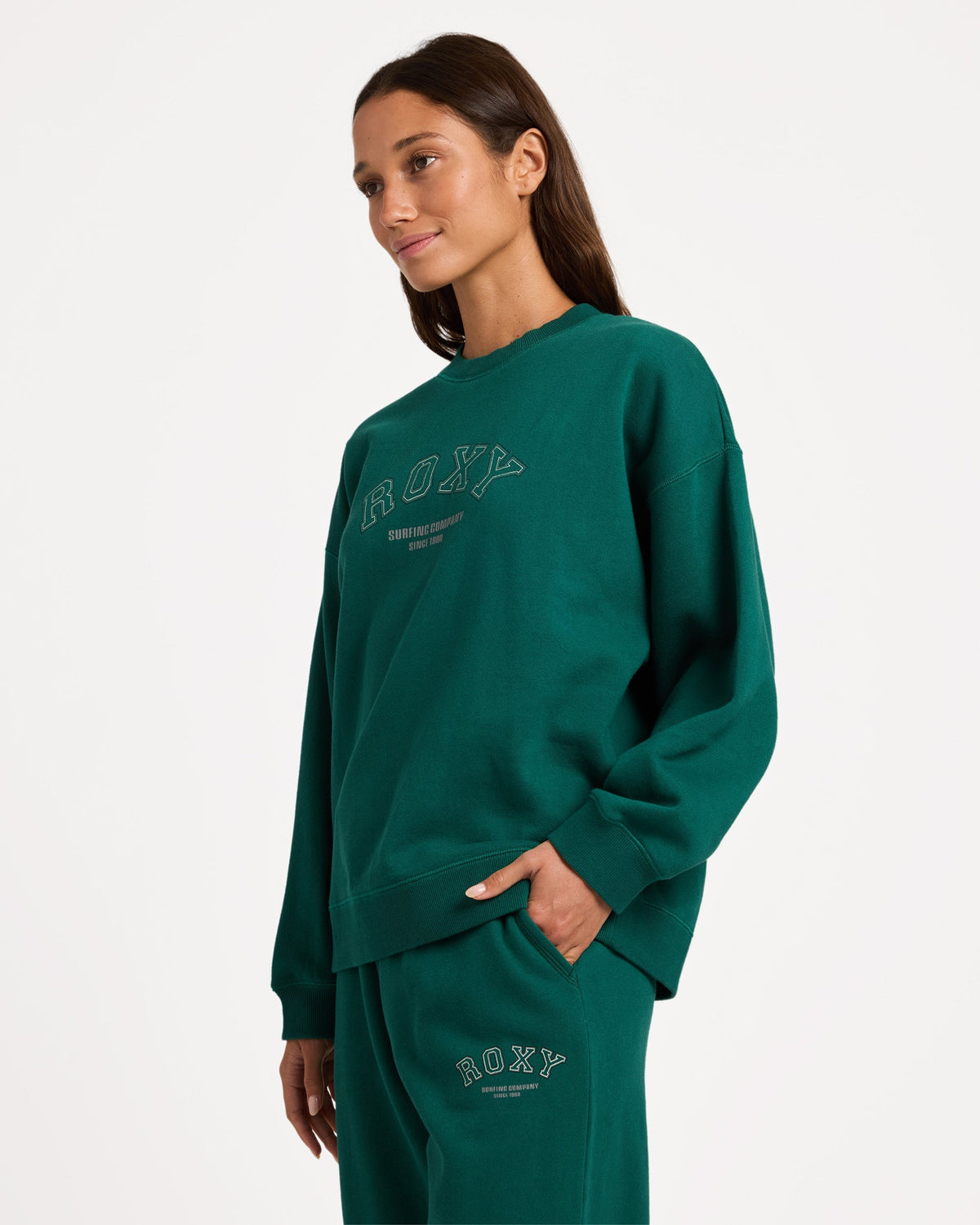 Womens Dreamy Days Sweater Forest - Image 8