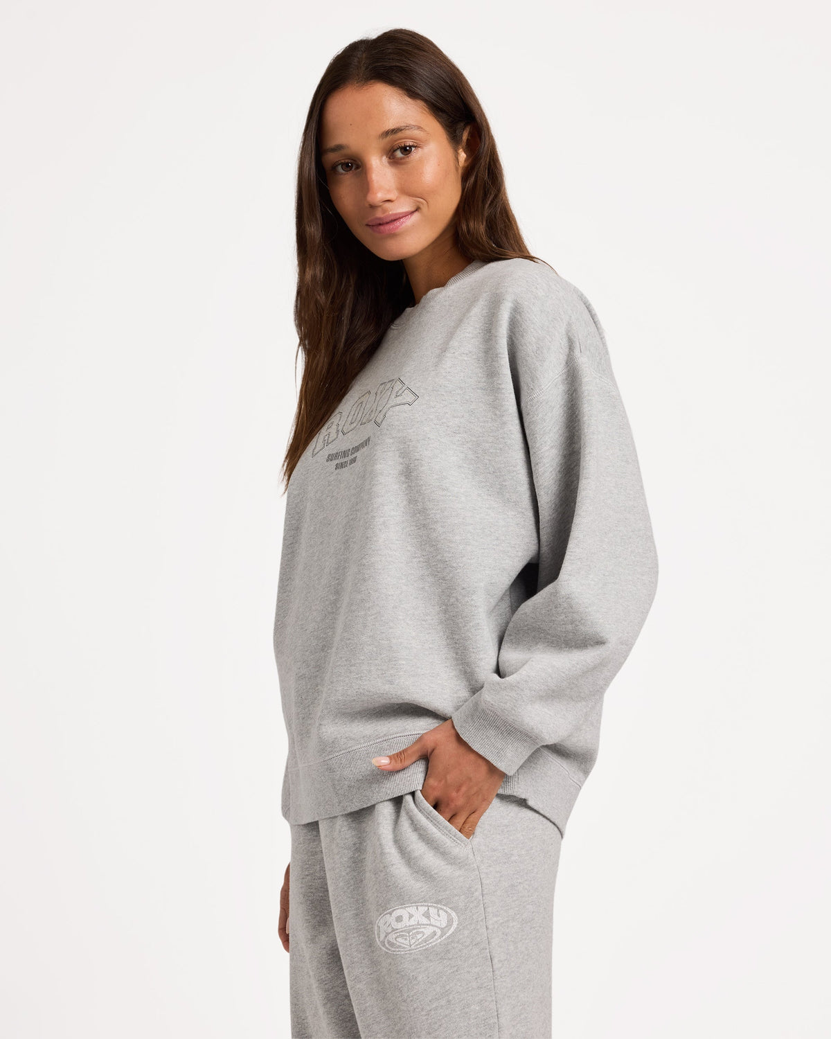 Womens Dreamy Days Sweater Grey Marle - Image 14
