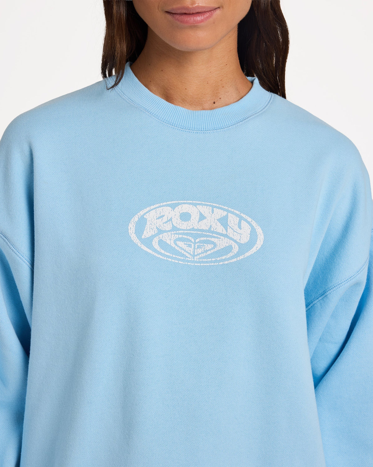 Womens Dreamy Days Sweater Sky Blue - Image 4