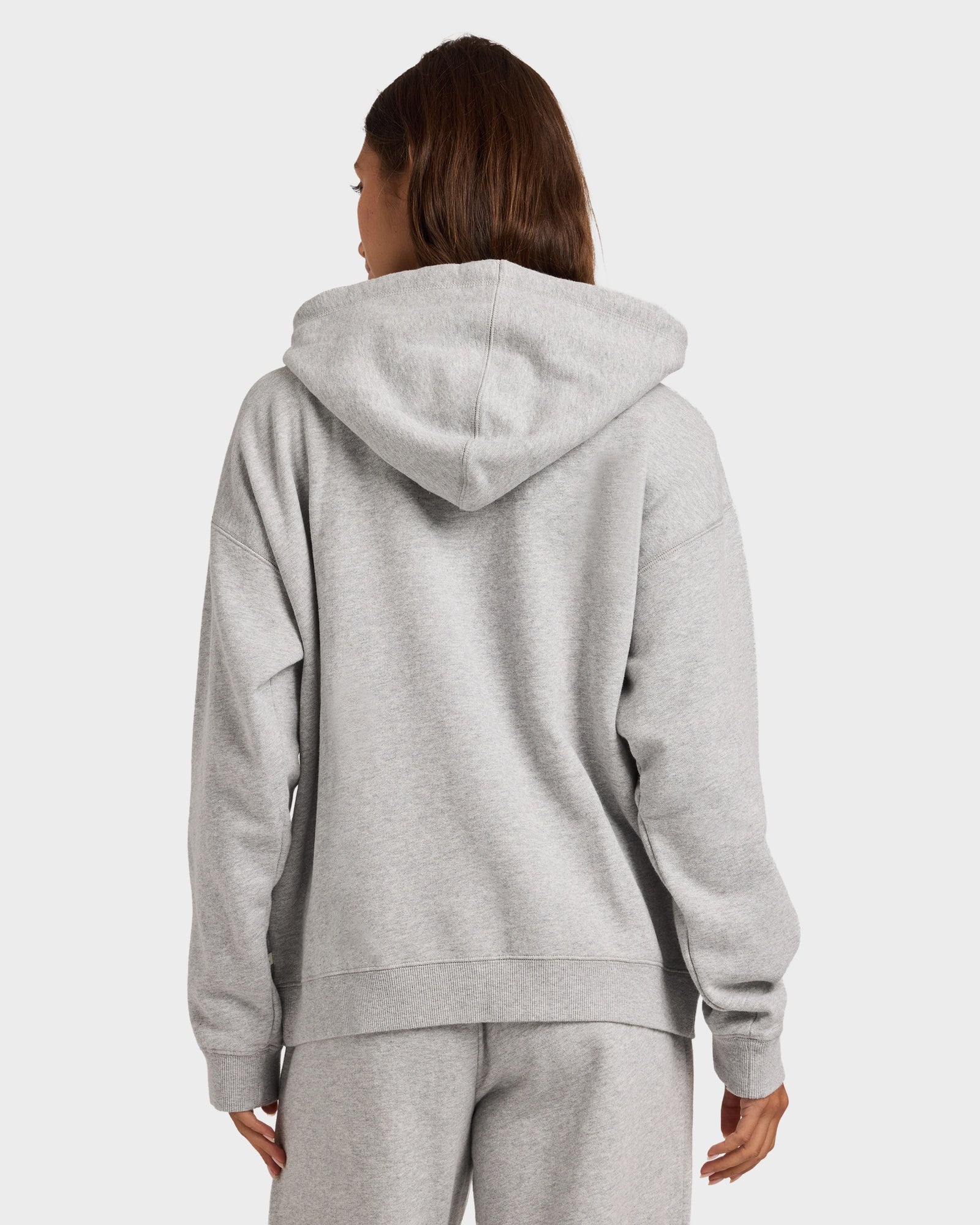 Womens Dreamy Days Hooded Jumper Grey Marle - Image 12