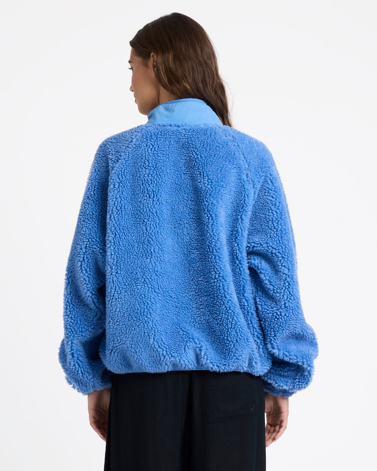 Womens Free Spirit Hooded Jumper Ashley Blue - Image 2