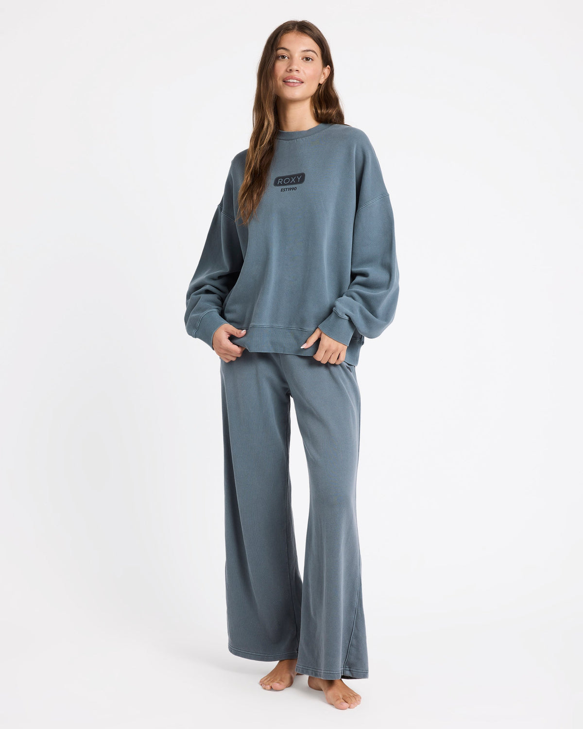 Womens Heading out Sweater Dark Slate - Image 5