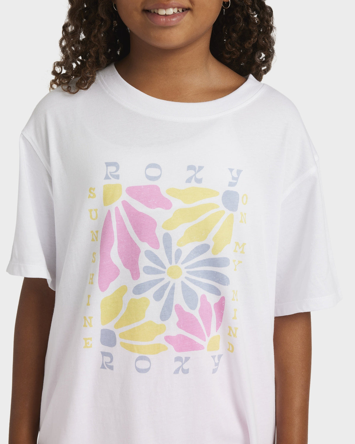 Kids Day Trippin T Shirt White - Image 4