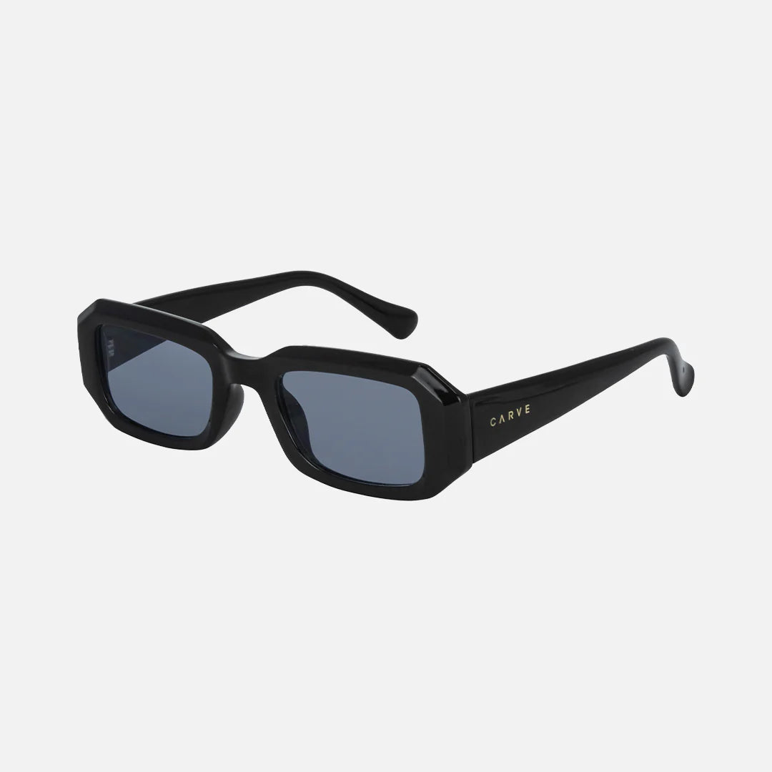 Asher Gloss Black Frame Blue Tinted lens - Image 1