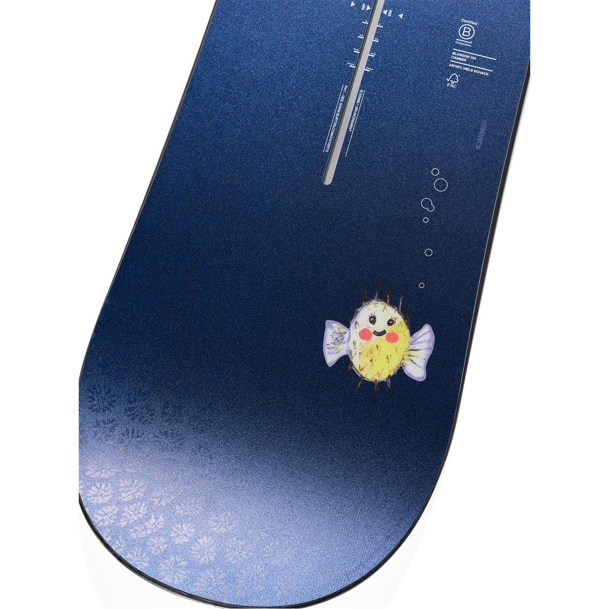 Blossom Seahorse Camber Snowboard