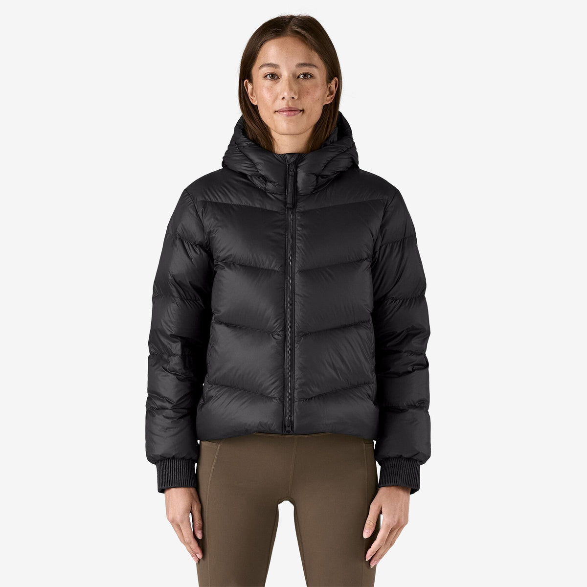 Womens Sindit Hoody Casual Jacket Black - Image 2