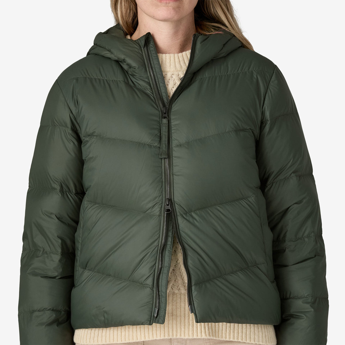 Womens Sindit Hoody Casual Jacket Black - Image 6