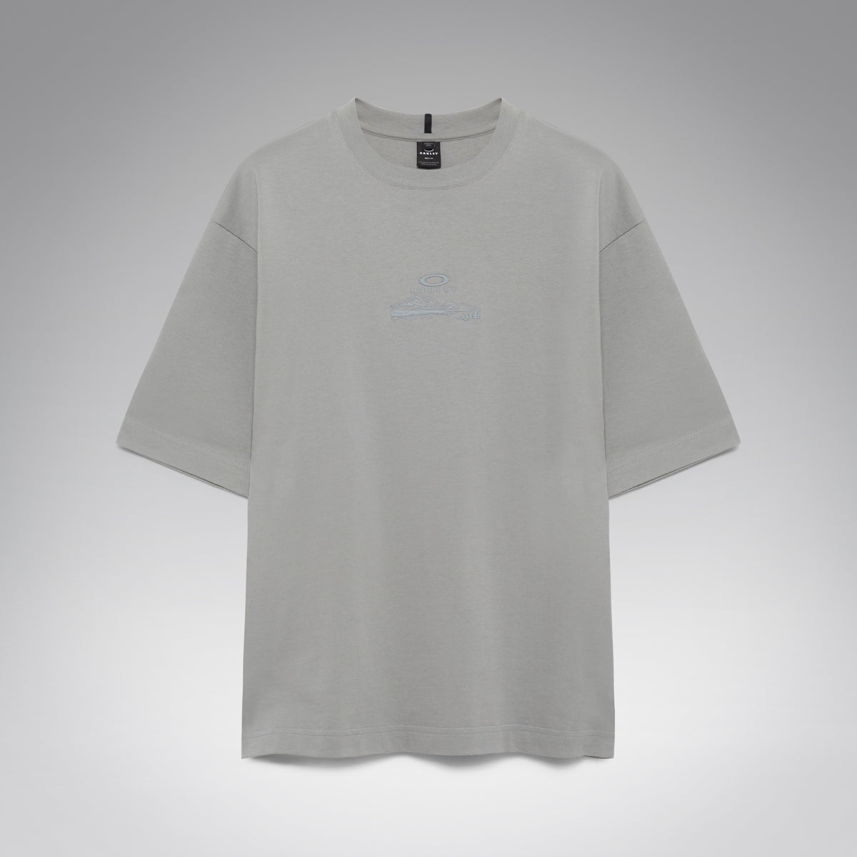 Mtn Ridge Embroidered Tee Cement - Image 2
