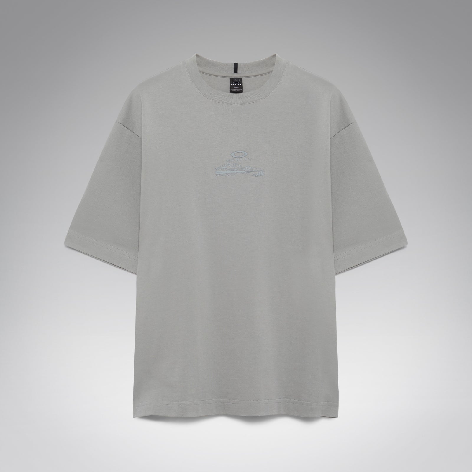 Mtn Ridge Embroidered Tee Cement - Image 2
