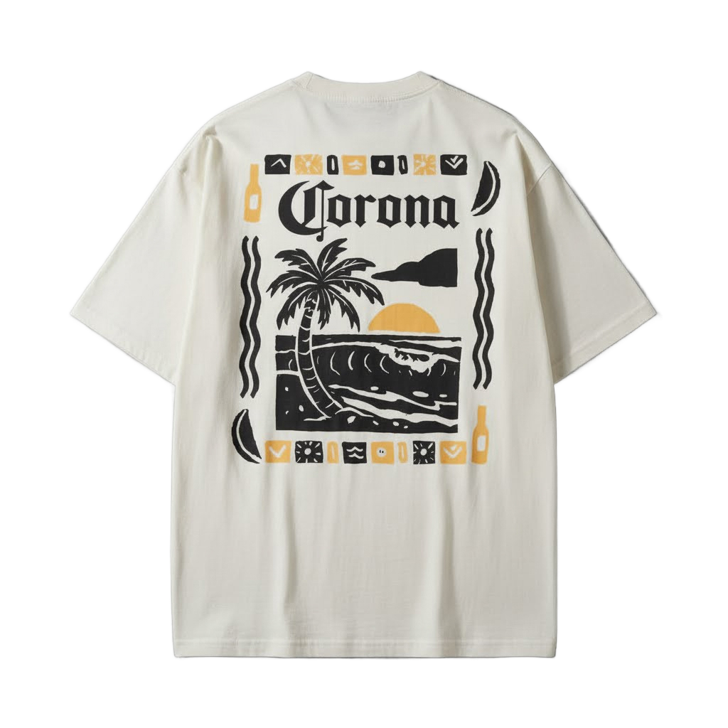 Corona Beach Time Tee - Image 2