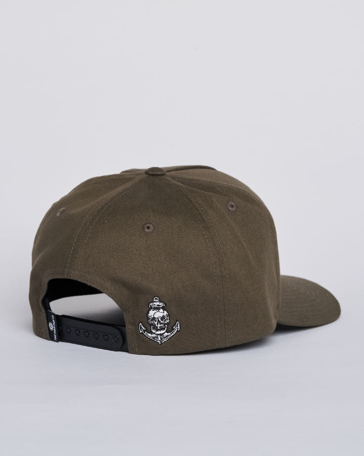 ANCHOR SKULL | TWILL SNAPBACK - Image 2
