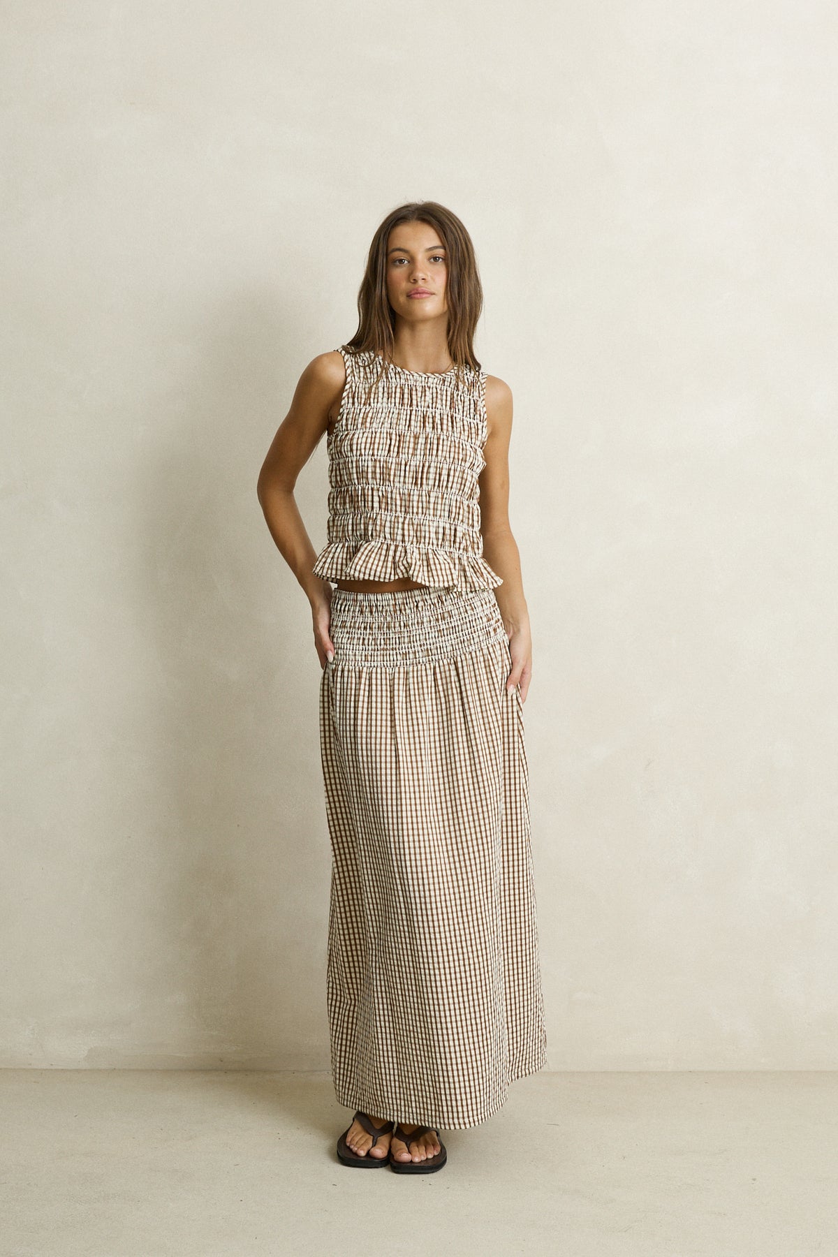 CAPRI CHECK TOP - Image 2