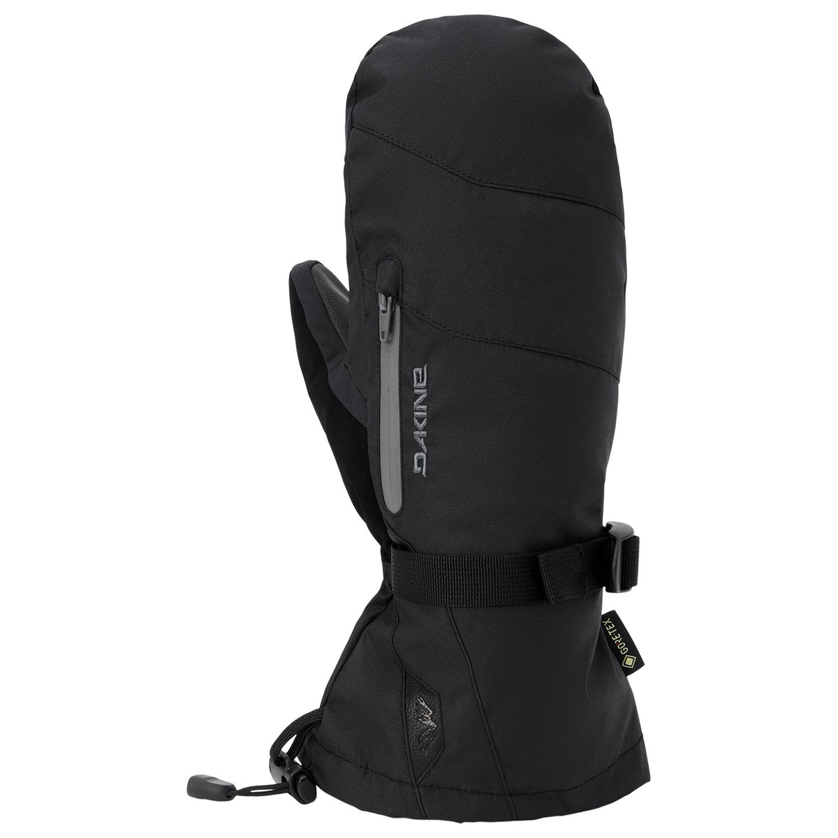 Titan Leather Dlx Gore-Tex Snowboard Mitts Black - Image 2