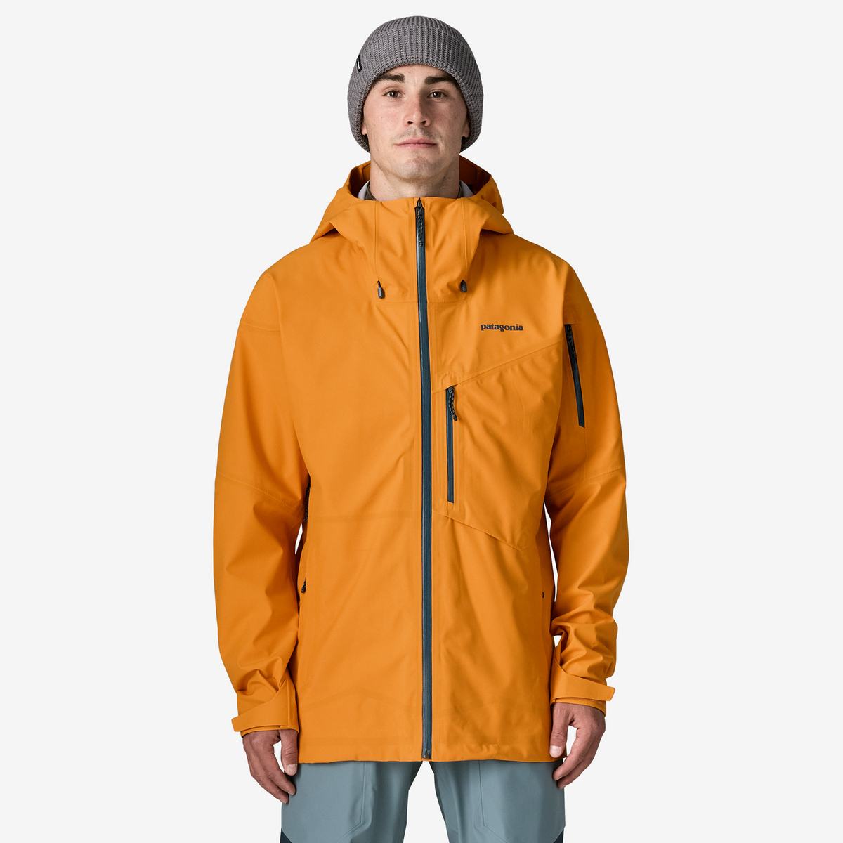 Mens SnowDrifter Jacket Autumn Orange - Image 2